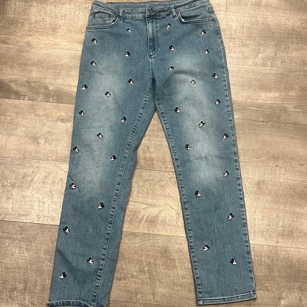 Embellished Blue Jeans